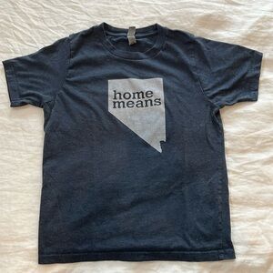 Home Means Nevada youth M t-shirt